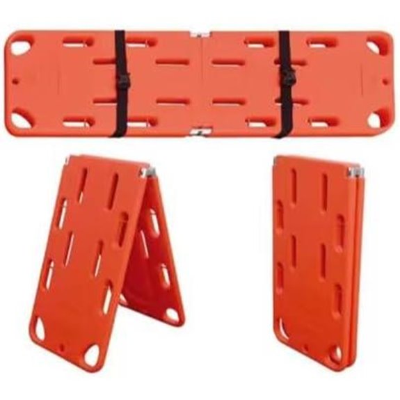 Waterproof Collapsible Spine Board for Emergency Rescue