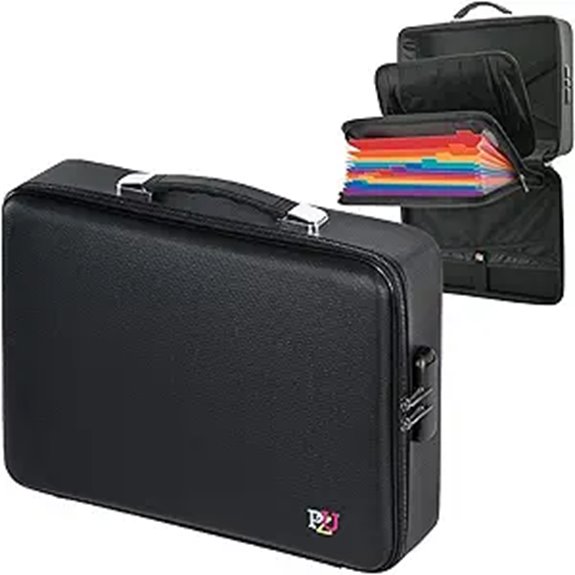 Fireproof Document Safe with Lock Waterproof & Fireproof