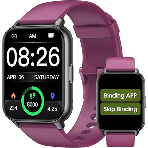 waterproof fitness tracker watch