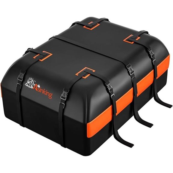 Waterproof Car Rooftop Cargo Bag with Accessories