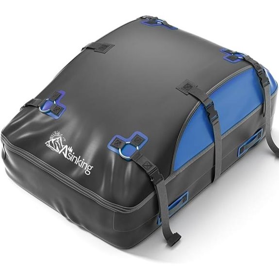 Waterproof Car Rooftop Cargo Carrier Bag (20 cu ft)