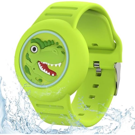 Waterproof Silicone AirTag Wristband for Kids