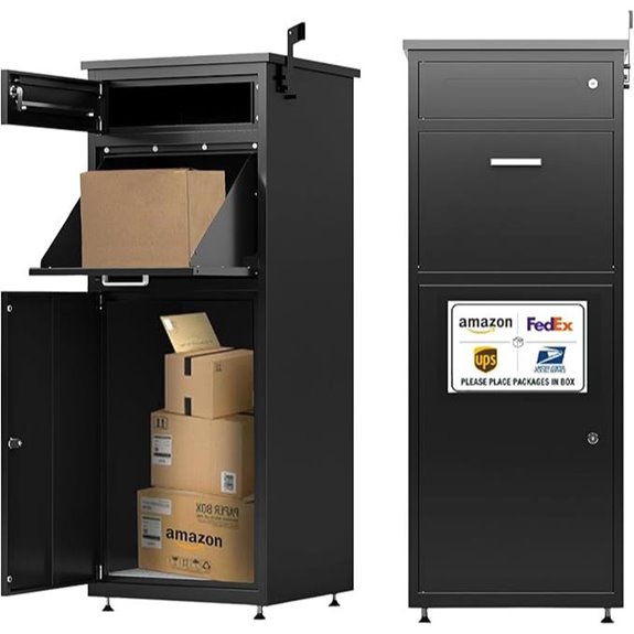 Large Waterproof Outdoor Parcel Drop Box