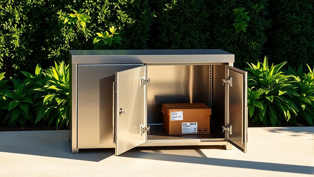 weatherproof secure practical