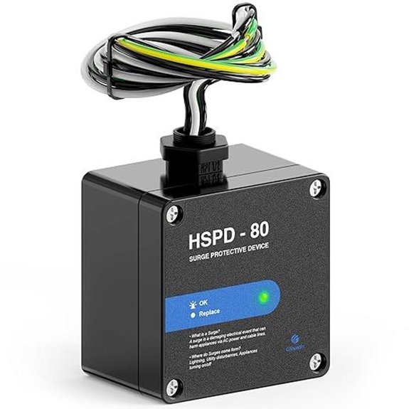 HSPD Square Whole Home Surge Protector (HSPD-80)