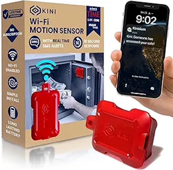 Instant Kini Safe Alert Wi-Fi Motion Sensor Alarm