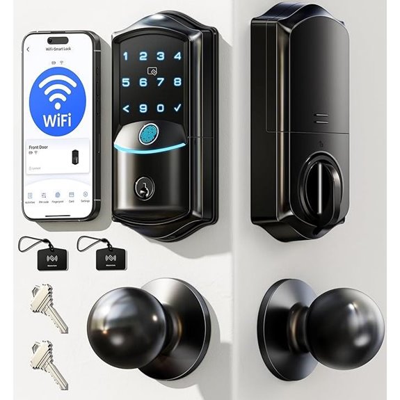Veise VE027-K WiFi Smart Lock with App Control