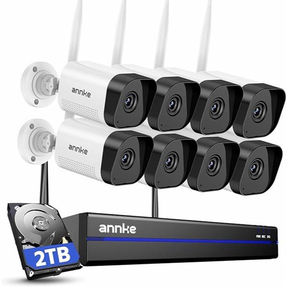 ANNKE 16CH 4K Wireless Security Camera System