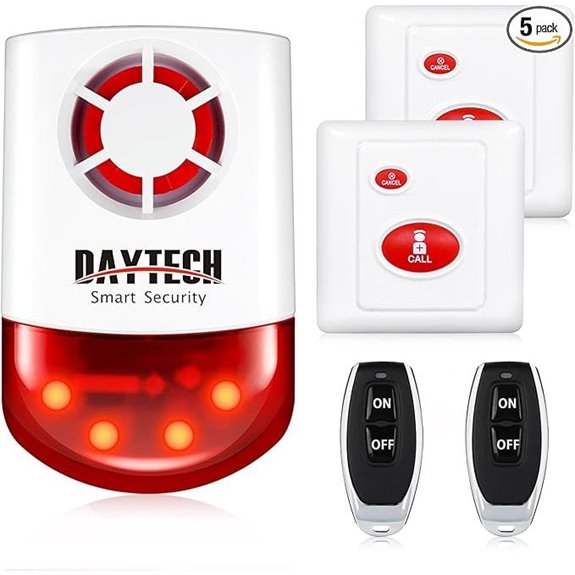 Daytech Wireless Security Alarm System with Siren