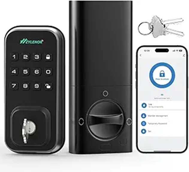 Smart WiFi Keyless Door Lock with App Control