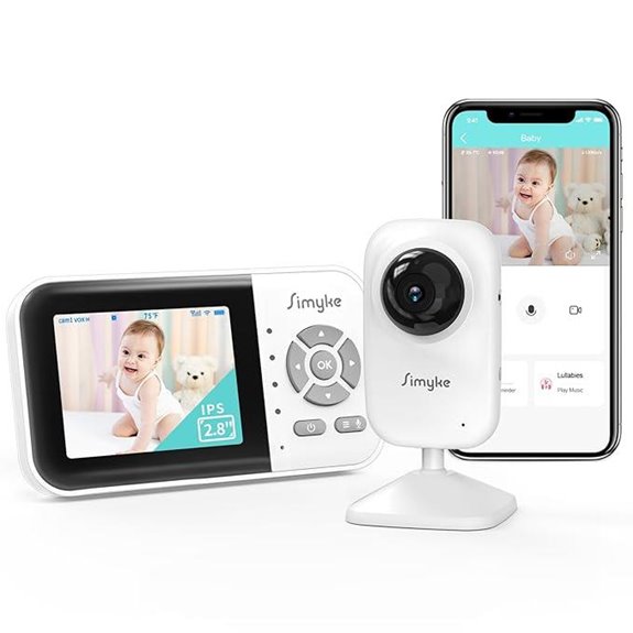 Upgrade WiFi Baby Monitor with Night Vision & App Control