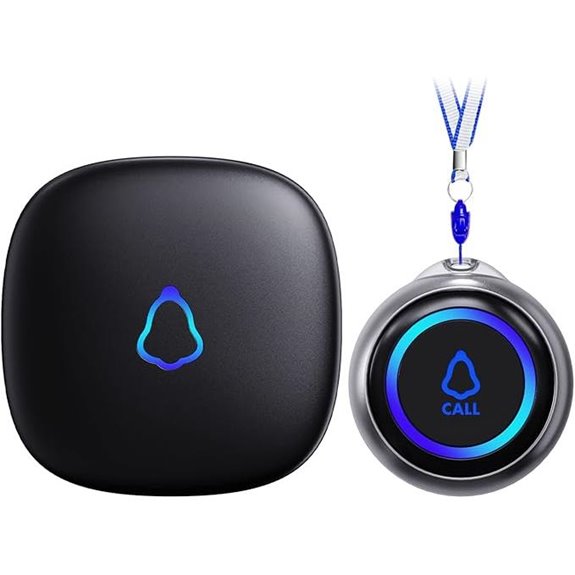 Wireless Caregiver Alert System with Call Button
