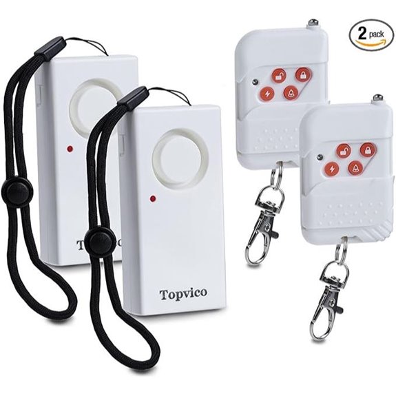 Topvico Wireless Door Alarm Kit (2 Pack)