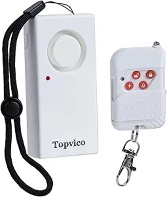 Topvico Wireless Door Alarm with Remote Control