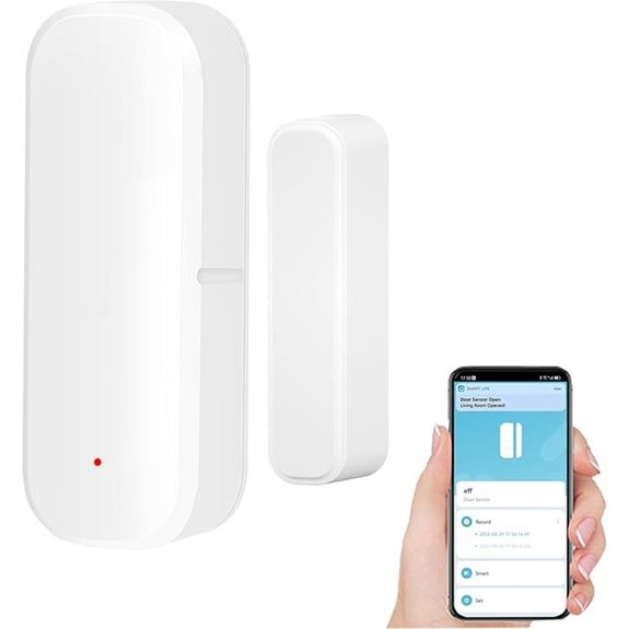 Smart WiFi Door Sensor with App Alerts