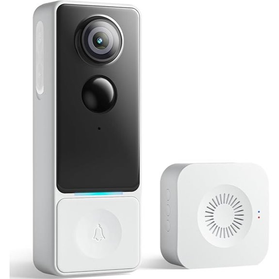 Wireless Video Doorbell with Motion Detection & Storage