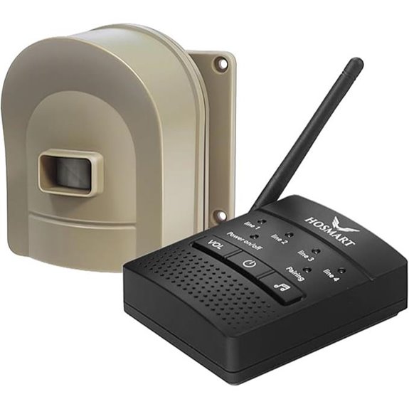 Hosmart Wireless Driveway Alarm & Motion Sensor System