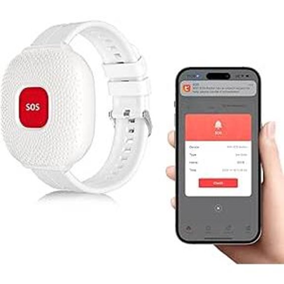 Wireless Elderly Caregiver Call Button System