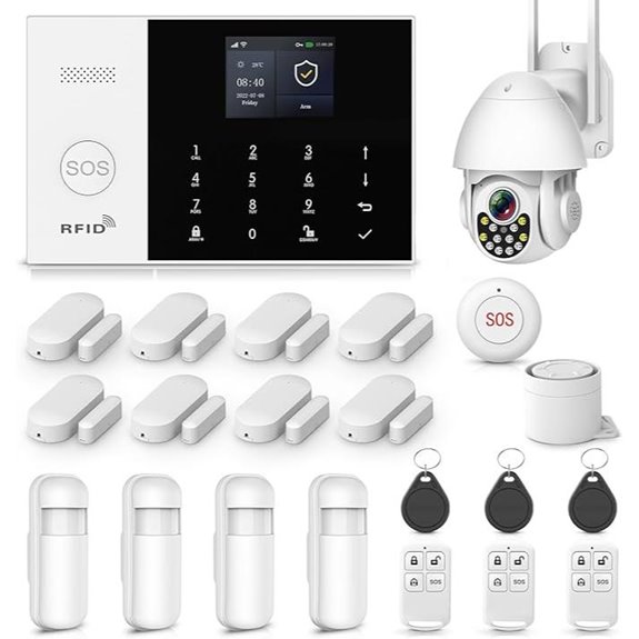 PGST Wireless Home Alarm System with Security Camera