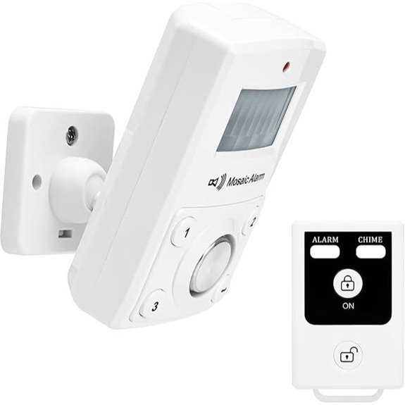 Wireless Motion Sensor Alarm with Loud Siren