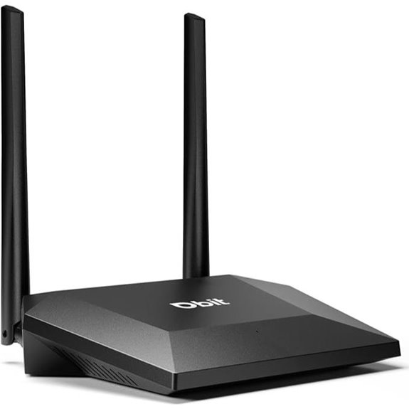 Dbit N300 Wireless Wi-Fi Router with Antennas