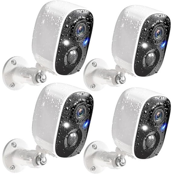 GMK Wireless Outdoor Security Cameras (4-Pack)