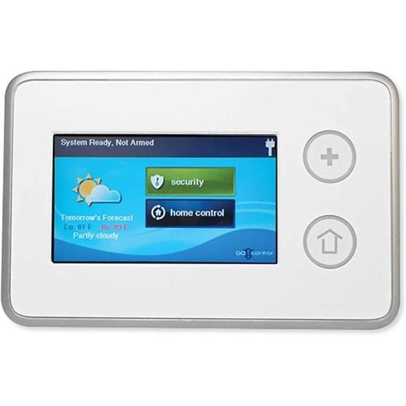 2gig TS1 Wireless Touch Screen Keypad (White)