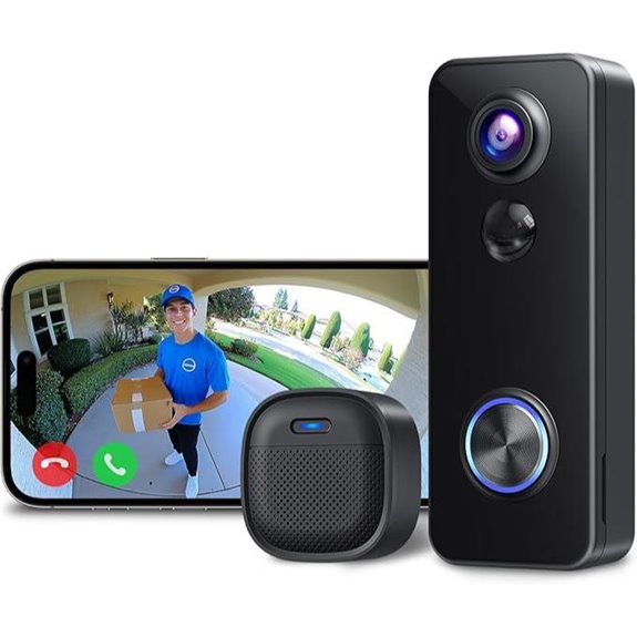 XTU Video Doorbell with Two-Way Audio and Wi-Fi
