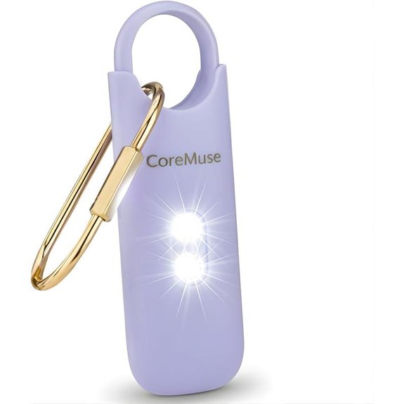 Personal Safety Alarm for Women with Siren and Flashlight