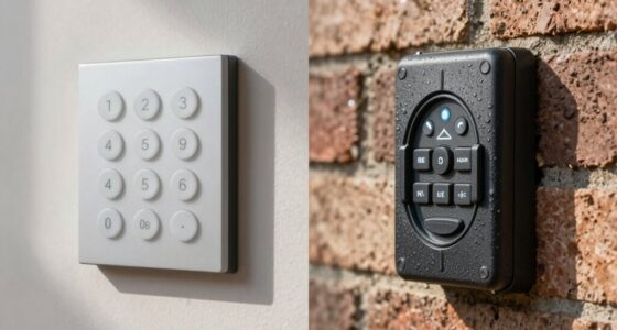 indoor versus outdoor keypads