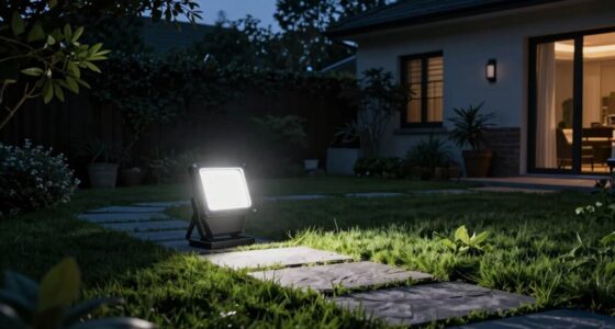 lighting deters unwanted visitors