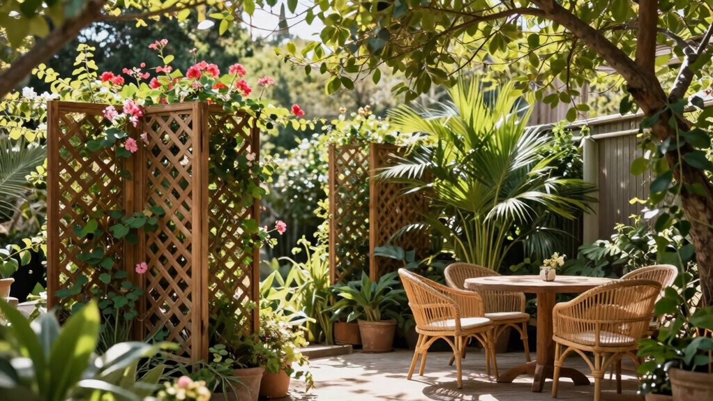 setting boundaries for outdoor privacy
