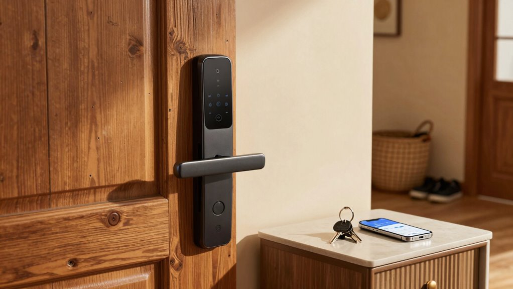 smart lock integration simplifies routines