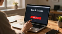 Vancouver PD website features Quick Escape button that wipes itself from history