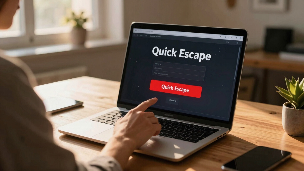 Vancouver PD website features Quick Escape button that wipes itself from history